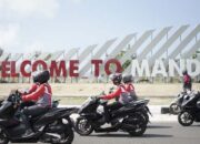 Touring Komunitas Honda PCX Ramaikan Mandalika MotoGP