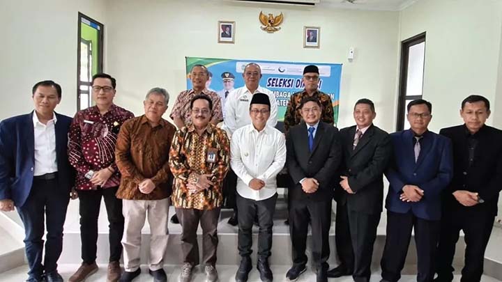 Bupati Tasikmalaya Tinjau Langsung Uji Kelayakan Calon Direksi Perumda Tirta Sukapura